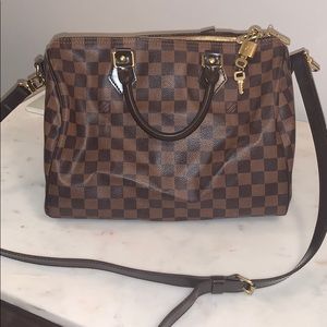 Louis Vuitton Speedy 30 Bandouliere Damier